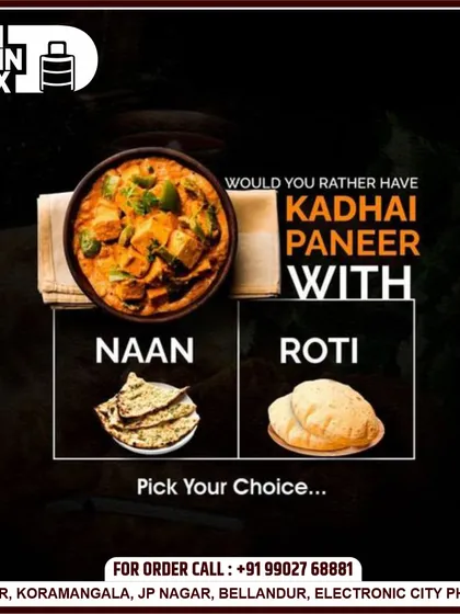 How do you prefer your Kadhai Paneer? With a fluffy, slightly crisp Naan or a soft, simple Roti? Let me know your choice for the perfect pairing.