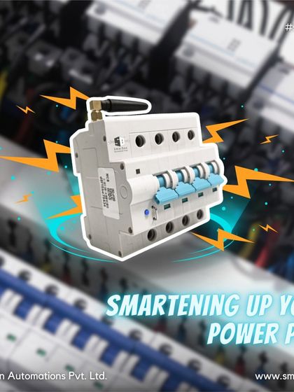 We're smartening up your power play. This Smart MCB, installed in a distribution panel, allows you to manage and monitor high-load circuits directly from our app, giving you unprecedented control over your facility's power infrastructure.