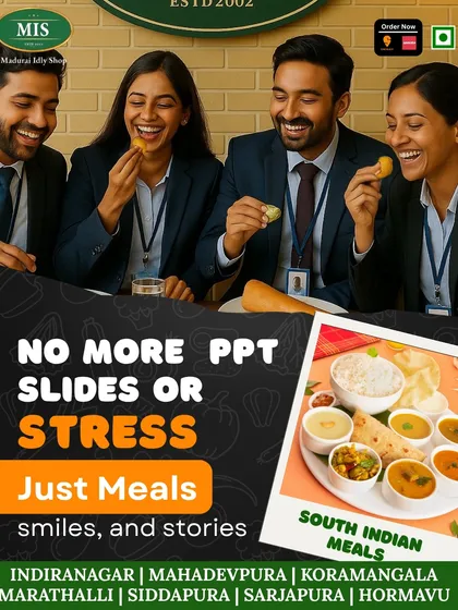 Catering for office teams is one of my favorite things to do. Seeing colleagues take a break from their busy day to smile and share our home-style South Indian meals is what makes it all worthwhile.