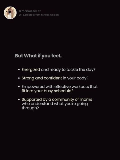 But what if you could feel energized, strong, and confident in your body? What if you felt supported by a community of moms who understand?