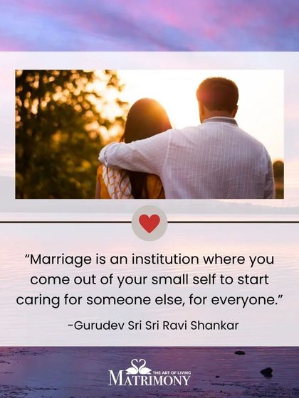 Art Of Living Matrimony - Matrimony & Matchmaking Wisdom for the Path: Guidance from Gurudev photo 25