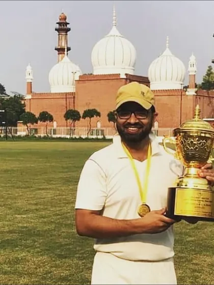 Our new Honorary Director of Games & Sports, Prof. Nafis Ahmad, a passionate sportsman himself, pictured on the ground he now leads.