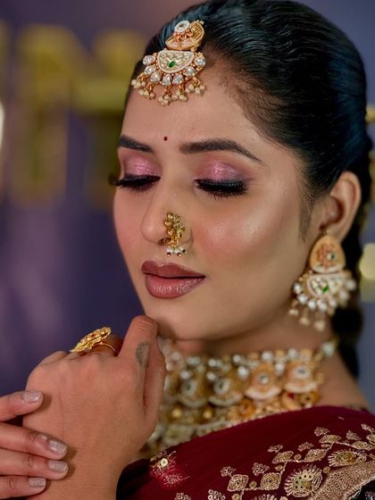 South Indian Bridal Drapes photo 8