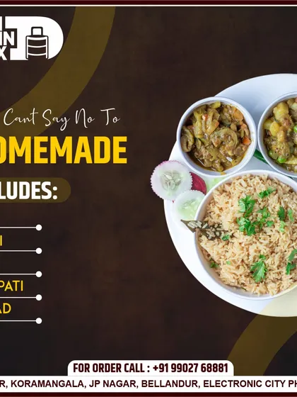 This is what our standard homemade thali looks like. Each meal is a balanced plate including dal, sabji, rice, chapati, and a fresh salad, ensuring a wholesome and satisfying lunch or dinner for your group.