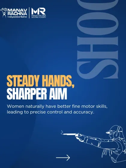 On International Women's Day, we celebrate the natural strengths women bring to shooting, such as fine motor skills, which lead to precise control and accuracy.