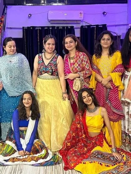 Our gorgeous dancers at the Mallard Dandiya Nights. It was a night of tradition, celebration, and non-stop Garba.