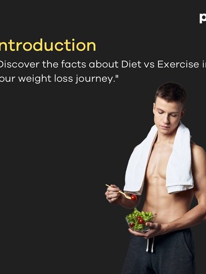 This series tackles the "Diet vs. Exercise" debate. It explains the importance of both, with diet being key for creating a calorie deficit and exercise for boosting metabolism and building muscle. The winning combination is always both.