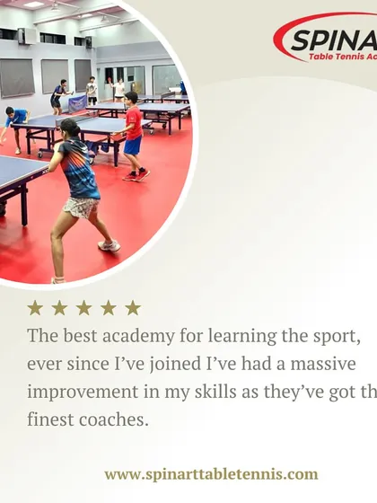 "The best academy for learning the sport." This review from a player speaks to the massive improvement they've seen in their skills thanks to our fine coaches.