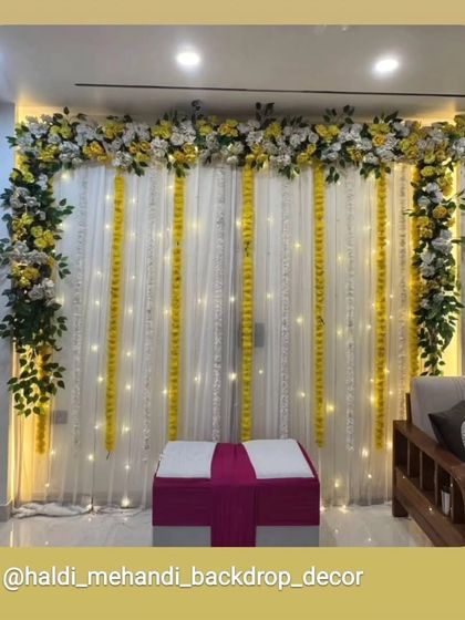 Shanaya Decorations - Wedding & Pre-Wedding Decoration Vibrant Haldi & Mehendi Setups photo 6