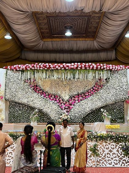 Rushi Events - Event Planning & Management Grand Wedding & Reception Stages photo 11