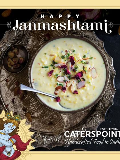 Another look at our delicious Janmashtami special kheer, perfect for your vrat bhog. It's a traditional and comforting dessert for the festive season.