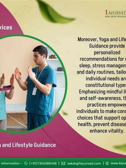 We provide personalized recommendations for diet, sleep, stress management, and daily routines. By emphasizing mindful living and self-awareness, we empower you to make conscious choices that support optimal health.