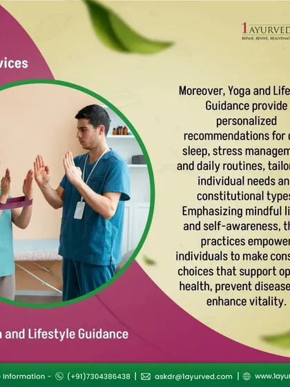 We provide personalized recommendations for diet, sleep, stress management, and daily routines. By emphasizing mindful living and self-awareness, we empower you to make conscious choices that support optimal health.