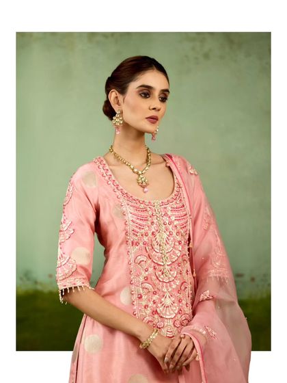 This extensive collection features a wide array of modern festive attire. From vibrant sharara sets and elegant anarkalis to chic jumpsuits and light lehengas, these pieces are curated for wedding guests and anyone looking for a stylish outfit for a special occasion.