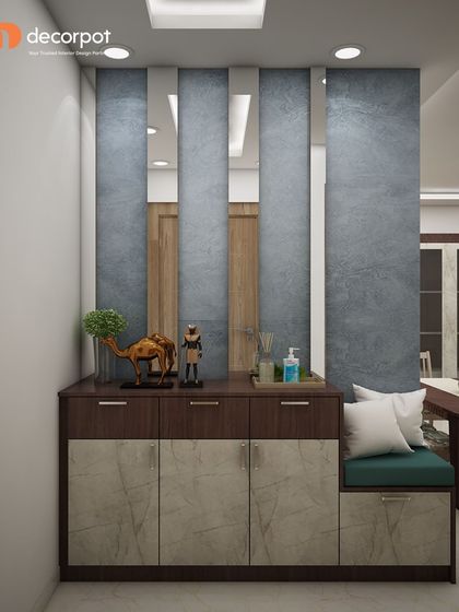 Decorpot - Custom Wardrobes & Storage Solutions Elegant Living & Entryway Storage photo 11