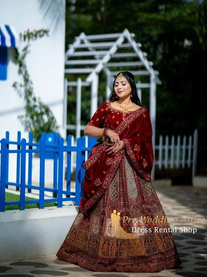 Pre Wedding Attire - Pre-Wedding Outfit Rental Regal Lehengas & Skirt Sets photo 32