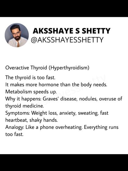 Thyroid issues can make weight loss challenging, but not impossible. This series explains how the thyroid works (TSH, T3, T4), the difference between hypo and hyperthyroidism, and how to manage weight loss through medication, nutrition, and exercise.