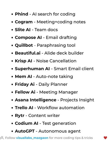 More essential AI tools, such as Phind for AI search in coding, Quillbot for paraphrasing, and AutoGPT for creating autonomous agents.