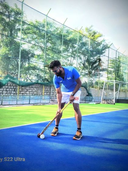 The blue turf is my favorite color. It represents the endless possibilities and the stage where dreams are chased.