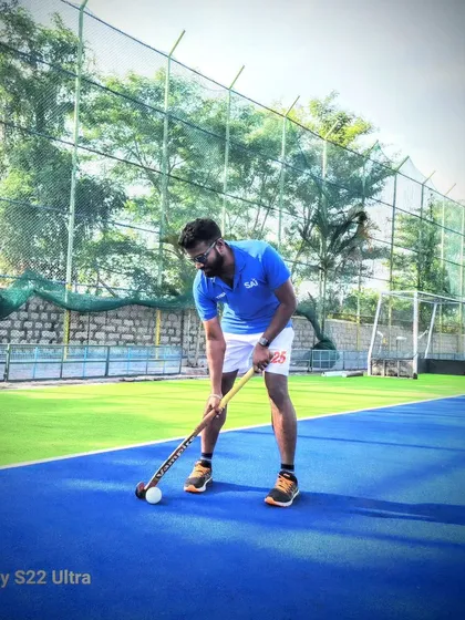 The blue turf is my favorite color. It represents the endless possibilities and the stage where dreams are chased.