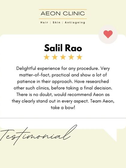 We are grateful for this testimonial from our client, Salil Rao. He describes his experience as delightful and matter-of-fact, noting our patience and practical approach. We're proud to stand out by putting our patients' needs first.