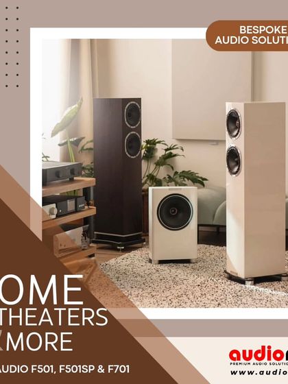 We carry a range of Fyne Audio speakers, from the F501 and F501SP floorstanders to the high-end F701. This Scottish brand is known for its innovative engineering and musical, engaging sound.