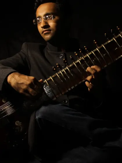 Another shot from my studio photoshoot, conveying a modern and professional image.