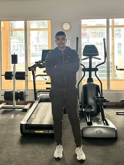 Ready for a workout.