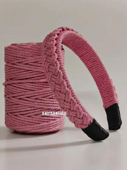 Deepika - Macrame for Events & Gifting Boho Hairbands & Accessories photo 9