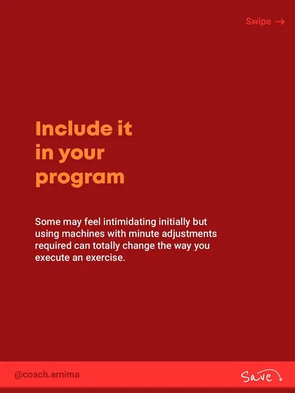 Don't be afraid of machines. This series explains the advantages of using machines for stability, safety, and applying progressive overload, making them great for beginners and advanced lifters alike.