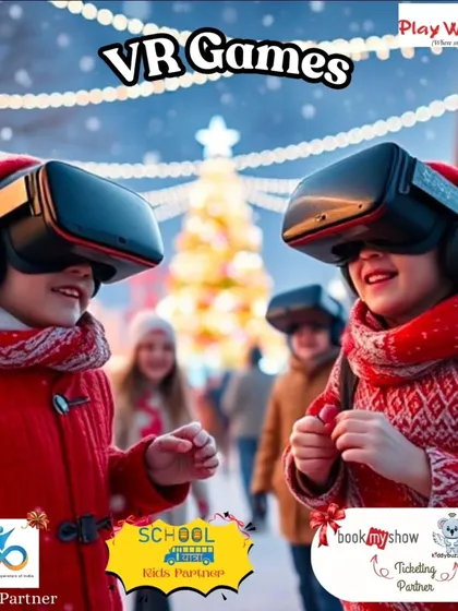 Explore new worlds with VR games at our Christmas Wonderland. It's a high-tech addition to our festive celebration that older kids will love.