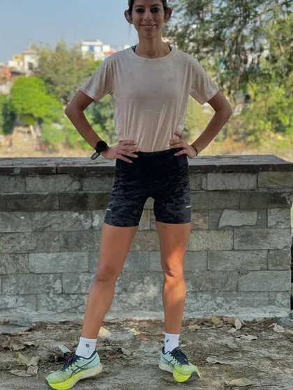 A 15km workout in Haridwar, running along the Ganges. Your commitment to your goals doesn't take a vacation. It's a beautiful feeling to train in such a spiritual place.