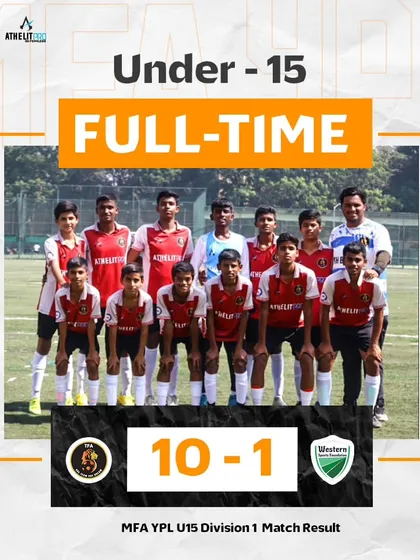An impressive 10-1 victory for our U15 boys in their MFA 1st division match.