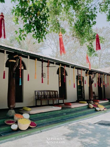 The Tales of Tradition - Wedding Planning & Design Sun-Kissed Haldi Ceremonies photo 51