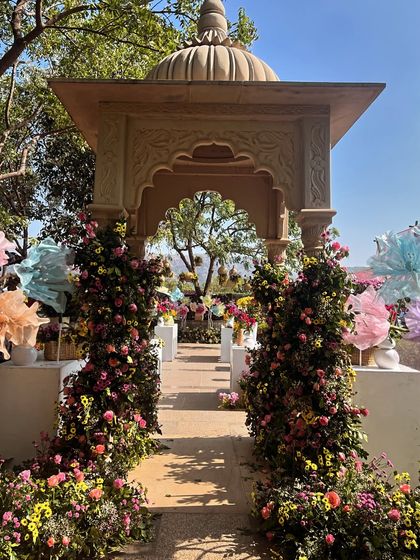 Colorful Beginnings: Haldi & Mehendi photo 15