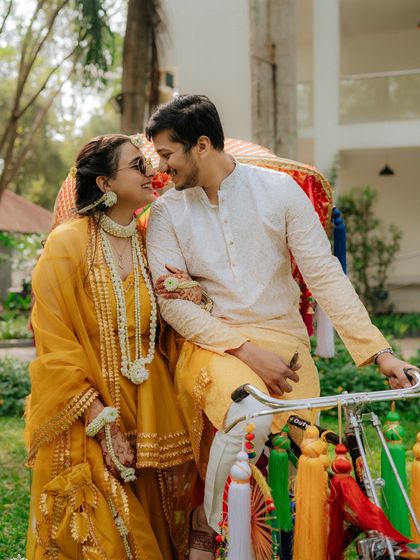 Vibrant Haldi & Mehendi Moments photo 11