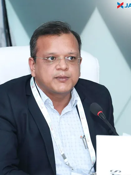 Our Chief Business Officer, Mr. Sanjay Gupta, sharing insights at the India-Netherlands Energy Session organized by CII. He discussed the energy transition ecosystem and our investment in the Dutch startup Desolenator, which aligns with our global sustainability goals.