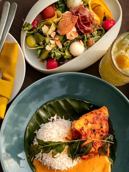 A delicious spread of food, showcasing the variety and artistry of our menu.