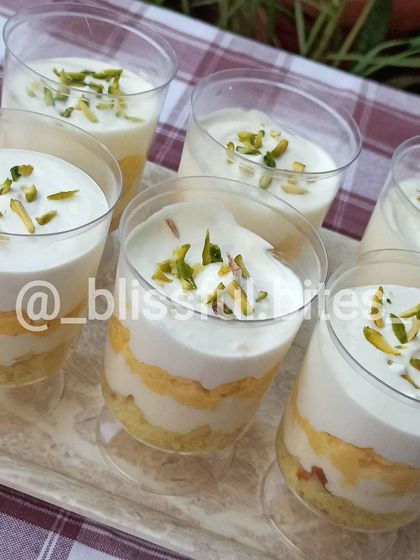 These individual Rasmalai Fusion desserts are perfect for parties, offering a taste of modern Indian sweets in a convenient format.