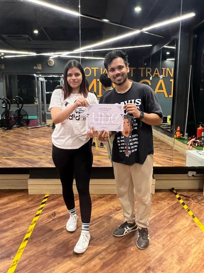 We are so proud of our adult students who balance their lives to pursue their passion for dance. This certificate is a symbol of her incredible dedication.