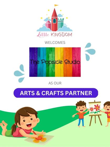 Welcoming The Popsicle Studio as our Arts & Crafts Partner.