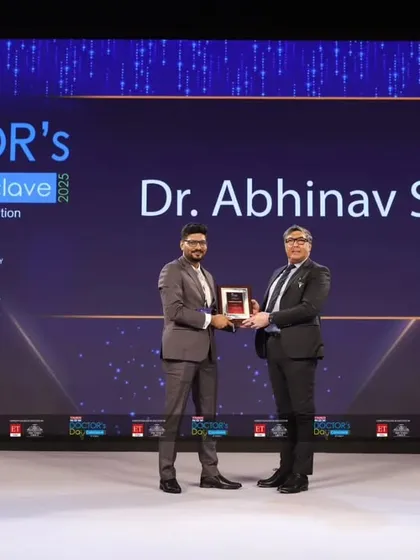 It was a proud moment to be named an Inspiring Dermatologist of India by the Times Group. This national honor reinforces my commitment to providing ethical and empathetic dermatological care to every patient who walks through my clinic doors.