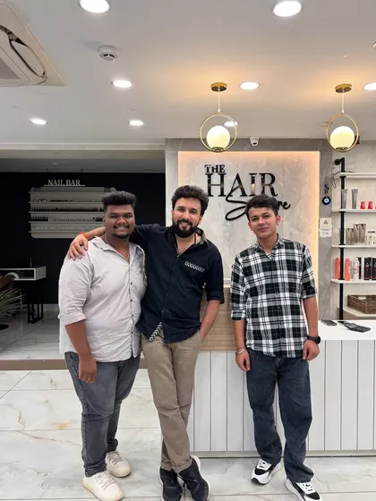 It was such a pleasure to have @kireetid, the star of DJ Tillu, visit my salon in Indiranagar! I love creating looks for artists and creatives.