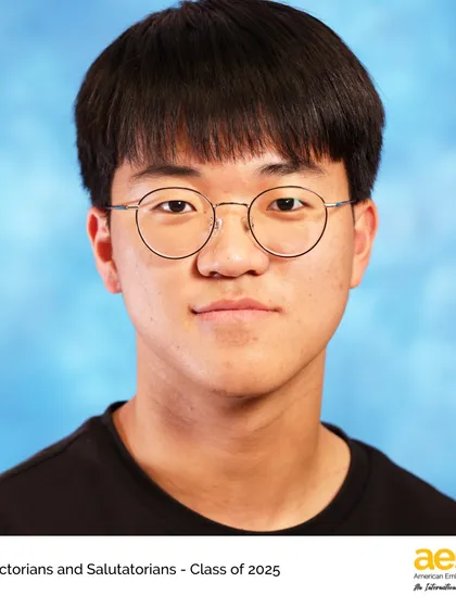 We honor Junhyuk Lee, a Salutatorian for the Class of 2025. His academic success is an inspiration to his peers and a proud moment for our entire school community.