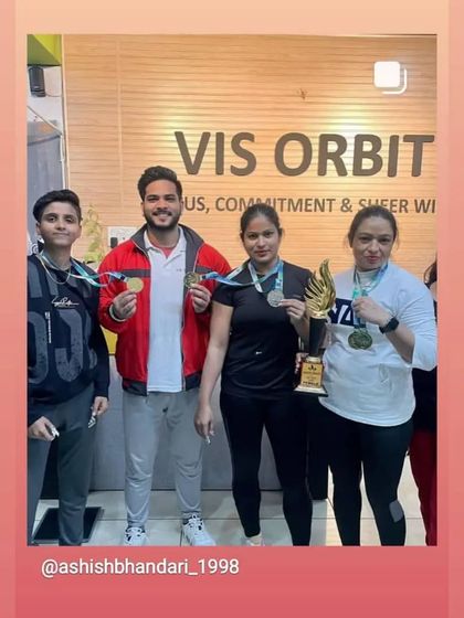 Our winning team from the Uttarakhand championship.