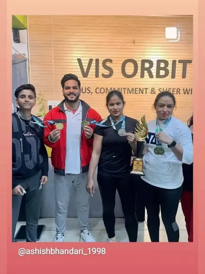 Our champions from the Uttarakhand championship. It's amazing to see lifters of all ages succeeding together.