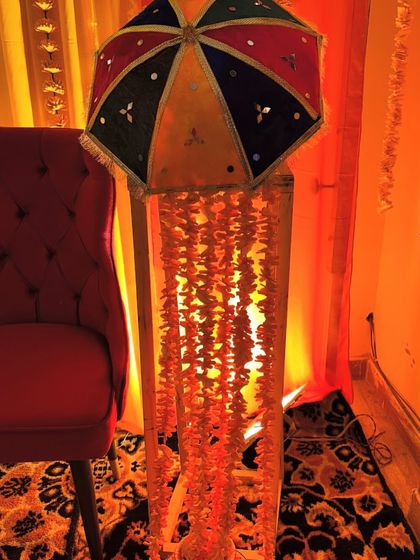 The Trendy Party - Wedding & Pre-Wedding Event Decoration Vibrant Haldi & Mehendi Setups photo 23