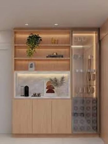 Interiors Bangalore - Full Home Interior Design Smart Storage: Wardrobes & Crockery Units photo 21