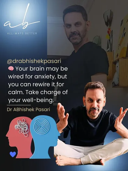 Your brain may be wired for anxiety, but you can rewire it for calm. This post introduces the idea that you can take charge of your well-being through psychological techniques and mindfulness.