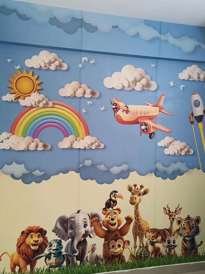 Ansari - Wallpaper & Mural Installation Kids' Room Transformations photo 20